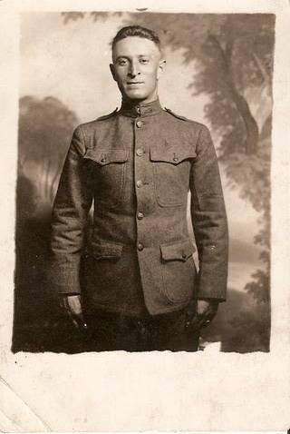 Sgt. Morris Polsky. Battery A, 18th Field Artillery.