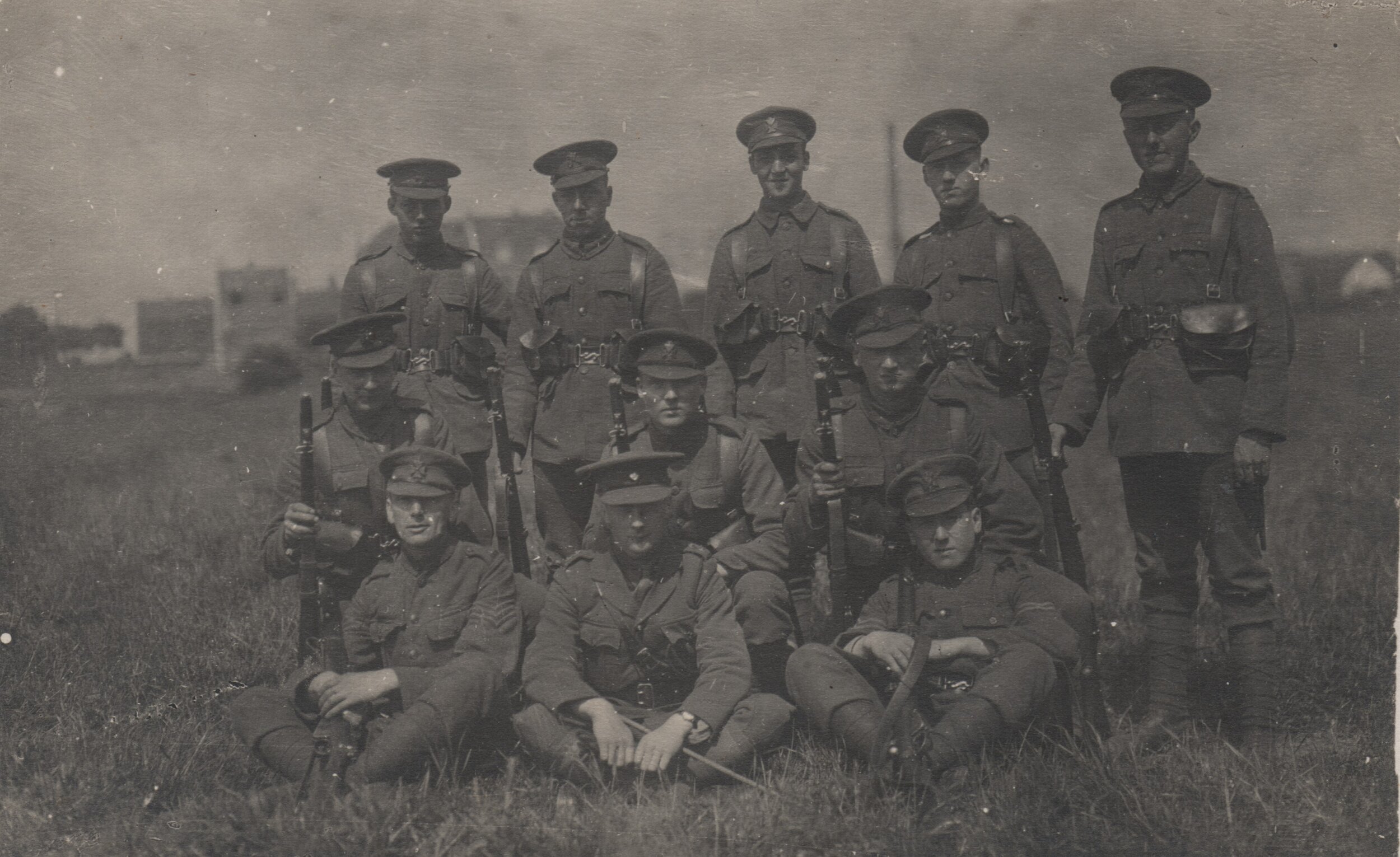 Riflemen of the King’s Royal Rifle Corps c.1918-19. (Author’s Collection)